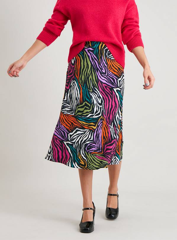 Tu zebra sale print skirt